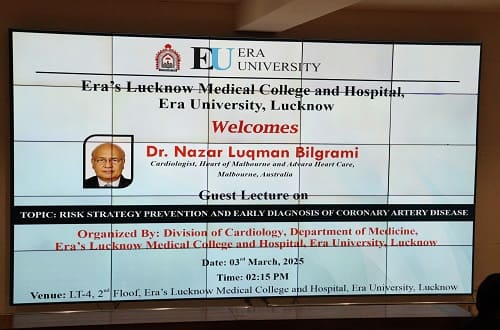 Guest Lecture by Dr. Nazar Luqmani